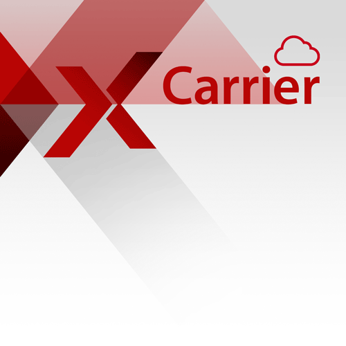  XCarrier Logo - Quadrat / Kreis / Copyright