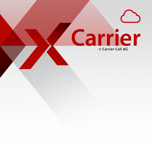  XCarrier Logo - Quadrat / Kreis / Copyright